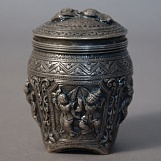 Серебряная урна (для праха), Бирма, 19 в.